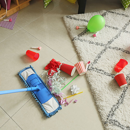 After Party Cleaning